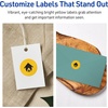 image:imageAvery Printable Round Labels Sure Feed Technology 1 Diameter Bright Yellow Labels PrinttoTheEdge LaserInkjet 480 Total Great for Price Stickers and Mailing Seals480 labels