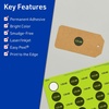 image:imageAvery Printable Round Labels Sure Feed Technology 12 Diameter Bright Green Labels PrinttoTheEdge LaserInkjet 1540 Total Great for Price Stickers and Mailing Seals1 540 labels