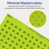 image:imageAvery Printable Round Labels Sure Feed Technology 12 Diameter Bright Green Labels PrinttoTheEdge LaserInkjet 1540 Total Great for Price Stickers and Mailing Seals12 320 labels