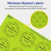 image:imageAvery Printable Round Labels Sure Feed Technology 2 Diameter Bright Green Labels PrinttoTheEdge LaserInkjet Printable 120 Total Great for Stickers and Candles480 labels