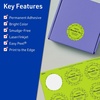 image:imageAvery Printable Round Labels Sure Feed Technology 2 Diameter Bright Green Labels PrinttoTheEdge LaserInkjet Printable 120 Total Great for Stickers and Candles480 labels
