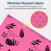 image:imageAvery Printable Round Labels Sure Feed Technology 3 Diameter Bright Pink Labels PrinttoTheEdge LaserInkjet Printable 60 Total Great for Soaps and Packaging60 labels