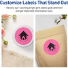 image:imageAvery Printable Round Labels Sure Feed Technology 3 Diameter Bright Pink Labels PrinttoTheEdge LaserInkjet Printable 60 Total Great for Soaps and Packaging60 labels