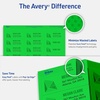 image:imageAvery Printable Shipping Labels with Sure Feed 2 x 4 Assorted Neon Colors Magenta Green Yellow Laser amp Inkjet Compatible 150 Blank Labels Total 5978