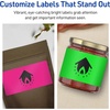 image:imageAvery Printable Shipping Labels with Sure Feed 2x 4 Assorted Neon Colors Magenta Green and Yellow Laser amp Inkjet Compatible 1000 Blank Labels Total 5964