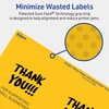 image:imageAvery Printable Square Labels Sure Feed Technology 4 x 4 Bright Yellow Labels LaserInkjet Printable 40 Total Great for Packaging and Ingredients80 labels