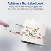 image:imageAvery Printable Sticker Paper 85 x 11 Glossy Clear Permanent Adhesive LaserInkjet Compatible 7 FullSize Label Sheets Great for Product Branding Cute Stickers Custom Signs and More 439785 x 11