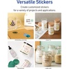 image:imageAvery Printable Sticker Paper 85 x 11 Glossy Clear Permanent Adhesive LaserInkjet Compatible 7 FullSize Label Sheets Great for Product Branding Cute Stickers Custom Signs and More 439785 x 11