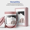 image:imageAvery Printable Sticker Paper 85 x 11 Matte White Repositionable Adhesive LaserInkjet Compatible 5 FullSize Label Sheets Great for Product Branding Cute Stickers Crafts and More 53202White