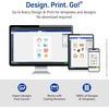 image:imageAvery Printable Sticker Paper 85 x 11 Matte White Repositionable Adhesive LaserInkjet Compatible 5 FullSize Label Sheets Great for Product Branding Cute Stickers Crafts and More 53202Matte White