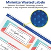 image:imageAvery Shipping Labels Sure Feed and Easy Peel Technology Glossy White Labels 2 x 4 Permanent Adhesive LaserInkjet 250 Total 6528One Size