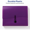 image:imageAvery Slide amp View Expanding File Folder 6 Pockets Letter Size 1 Sage Folder 735460