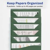 image:imageAvery Slide amp View Expanding File Folder 6 Pockets Letter Size 1 Sage Folder 735460