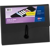 image:imageAvery Slide amp View Expanding File Folder 6 Pockets Letter Size 1 Sage Folder 73546Black