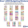 image:imageAvery Student Planner Stickers Pack 30 Sticker Sheets 1452 Total School Planners Journals or Calendars 6784Budget Pack