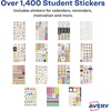 image:imageAvery Student Planner Stickers Pack 30 Sticker Sheets 1452 Total School Planners Journals or Calendars 6784Student Pack