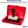 image:imageCarters Felt Red Stamp Pad 275 x 427 Inch Ink Pad 21071275 x 425 Pack of 2