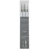 image:imageAVERY Dual Tip Markers  Fine Tip and Chisel Tip QuickDrying WaterBased Black Ideal for Planners and Journals 3PackBlack