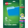 image:imageAvery Clear SelfAdhesive Filing Labels 23 x 3716 450 Printable Labels Glossy Clear 5029Clear