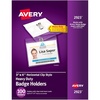 image:imageAvery Heavy Duty Badge Holders 3 x 4 100 Horizontal ID Badge Holders with Clips 2923