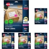 image:imageAvery Printable Burst ID Labels with Sure Feed 214 Diameter Assorted Neon Colors Magenta Green and Yellow Laser amp Inkjet Compatible 180 Blank Labels Total 5995One Size Pack of 5