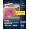 image:imageAvery Printable Shipping Labels 512 x 812 Neon Green Laser amp Inkjet Compatible 200 Blank Labels Total Great for Branding Mailing Organizing and More 5952Neon Magenta