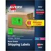 image:imageAvery Printable Shipping Labels 512 x 812 Neon Green Laser amp Inkjet Compatible 200 Blank Labels Total Great for Branding Mailing Organizing and More 5952Neon Green