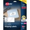 image:imageAvery Shipping Labels Sure Feed and Easy Peel Technology Glossy White Labels 2 x 4 Permanent Adhesive LaserInkjet 250 Total 6528One Size