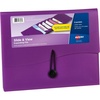 image:imageAvery Slide amp View Expanding File Folder 6 Pockets Letter Size 1 Sage Folder 735460