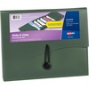 image:imageAvery Slide amp View Expanding File Folder 6 Pockets Letter Size 1 Sage Folder 73546Sage