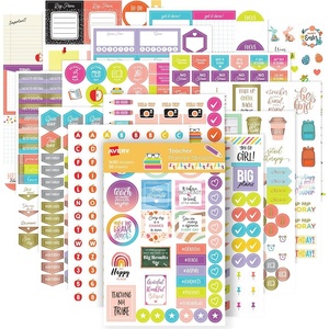 image:imageAvery Student Planner Stickers Pack 30 Sticker Sheets 1452 Total School Planners Journals or Calendars 6784Teacher Pack