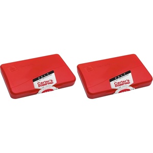 image:imageCarters Felt Red Stamp Pad 275 x 427 Inch Ink Pad 21071275 x 425 Pack of 2