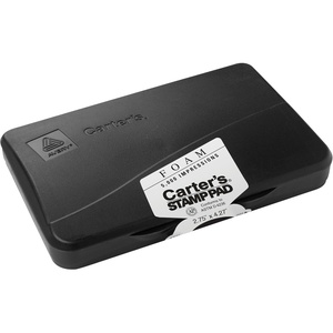 image:imageCarters Foam Black Stamp Pad 275 x 427 Inches 3 Pack 256031 Pack