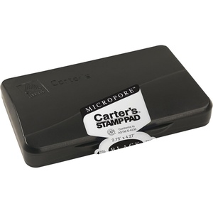 image:imageCarters Micropore Black Stamp Pad 275 x 427 Inches 12 Pack 21281