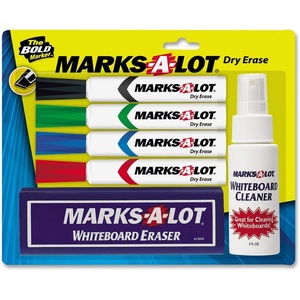 image:imageMarksALot Dry Erase Marker Kit 23503