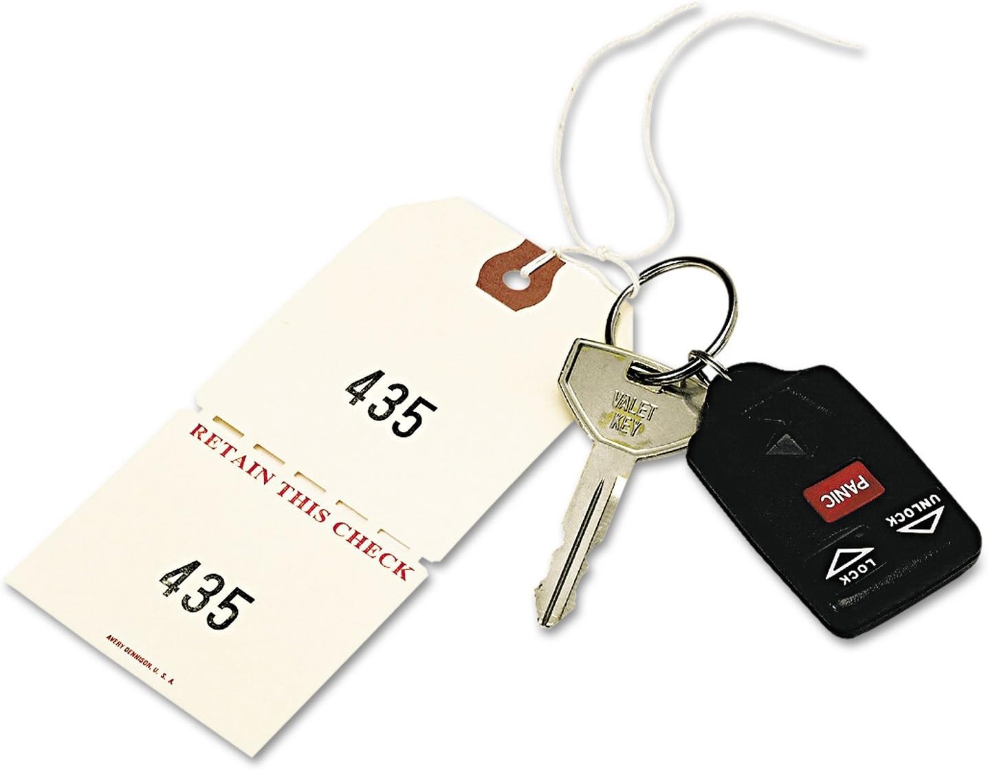 image:imageAvery 18670 Duplicate Auto Park Tags 1500 4 34 x 2 38 Manila Box of 500One Size Pack of 10