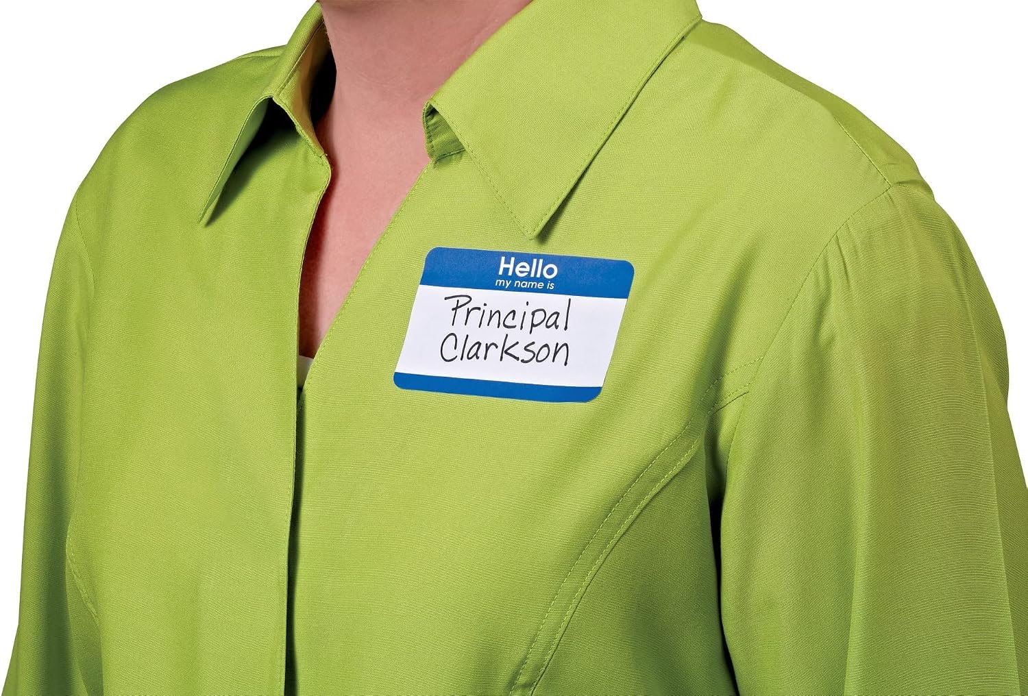 image:imageAvery Customizable Name Tags Hello My Name is 213 x 338 White Blue Border Removable Adhesive NonPrintable 25 Total 617525 Count Pack of 2