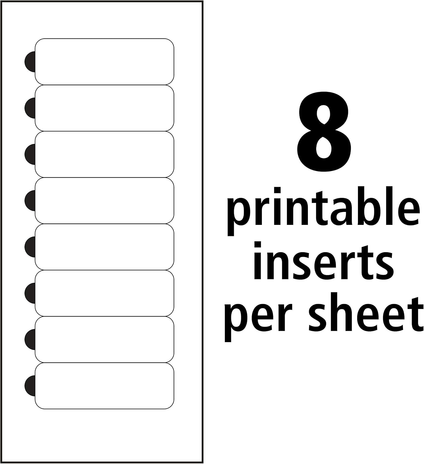 image:imageThe Mighty Badge by Avery 1 x 3 Silver Name Tags 4 ID Badges 32 Inserts for Laser Printers 712004 Badges