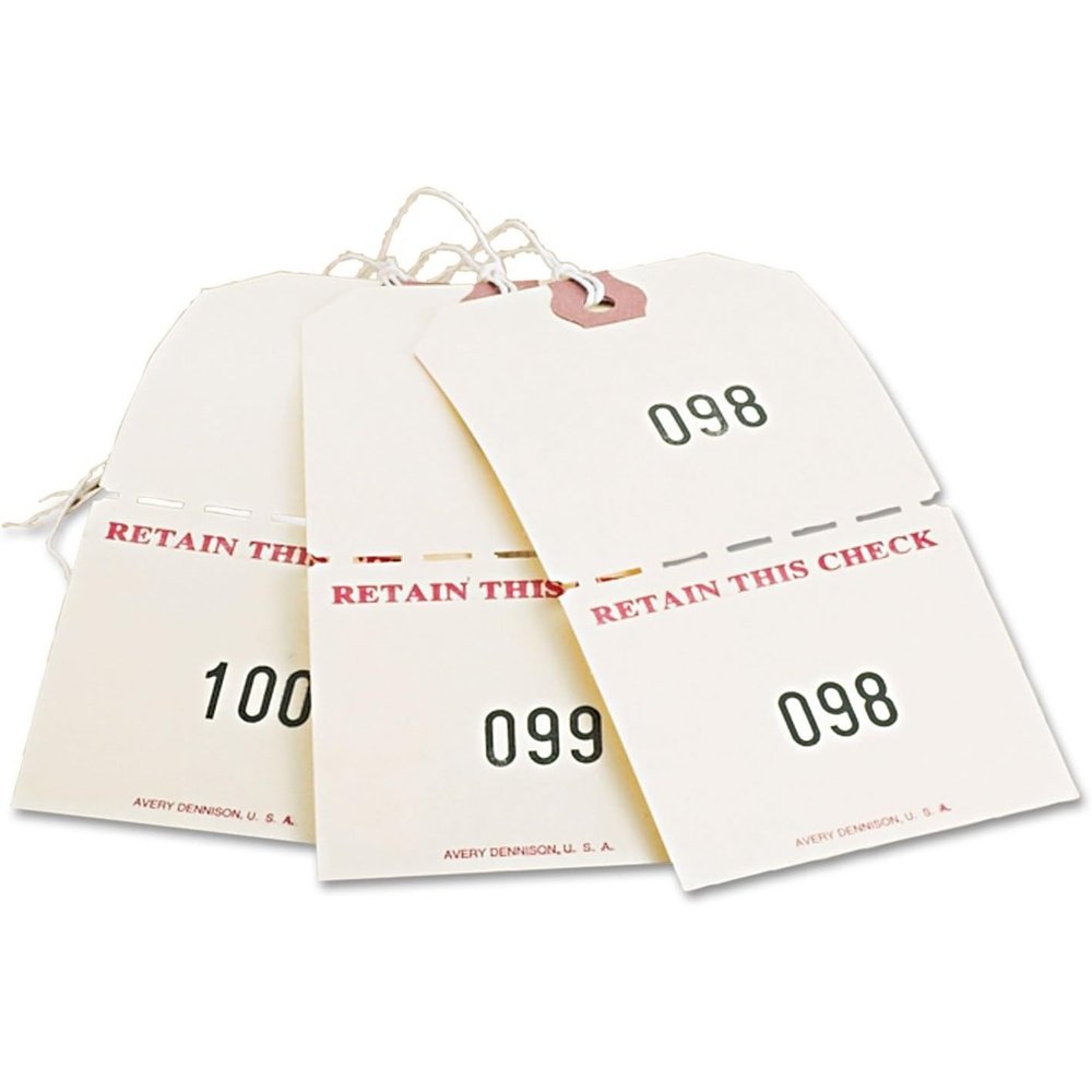 image:imageAvery 18670 Duplicate Auto Park Tags 1500 4 34 x 2 38 Manila Box of 500One Size Pack of 10