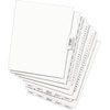 image:imageAvery AveryStyle Legal Side Tab Dividers 26Tab 76100 Letter Size White 25 per Set 11397One Size Pack of 12
