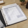 image:imageAvery Big Tab ExtraWide Insertable Clear Tab Dividers for 3 Ring Binders 8Tab Set White 6 Sets 11254White