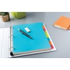 image:imageAvery Big Tab Write amp Erase Durable Plastic Dividers for 3 Ring Binders 8Tab Sets Bright Multicolor 24 Sets 192 Divider Tabs 161301 Set