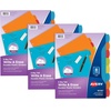 image:imageAvery Big Tab Write amp Erase Durable Plastic Dividers for 3 Ring Binders 8Tab Sets Bright Multicolor 24 Sets 192 Divider Tabs 161303 Sets