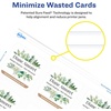 image:imageAvery Clean Edge Printable Business Cards Sure Feed Technology 2 x 35 Glossy White 200 Blank Cards for Inkjet Printers 8859180 cards