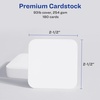 image:imageAvery Clean Edge Printable Business Cards Sure Feed Technology 2 x 35 Glossy White 200 Blank Cards for Inkjet Printers 8859180 cards