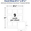 image:imageAvery Clean Edge Printable Business Cards Sure Feed Technology 2 x 35 Glossy White 200 Blank Cards for Inkjet Printers 8859180 cards