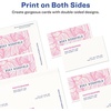 image:imageAvery Clean Edge Printable Business Cards Sure Feed Technology 2 x 35 Glossy White 200 Blank Cards for Inkjet Printers 8859400 cards