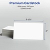 image:imageAvery Clean Edge Printable Business Cards Sure Feed Technology 2 x 35 White 1000 Blank Cards for Laser Printers 5874Clean Edge