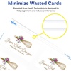 image:imageAvery Clean Edge Printable Business Cards Sure Feed Technology 2 x 35 White 1000 Blank Cards for Laser Printers 5874White