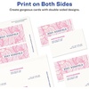 image:imageAvery Clean Edge Printable Business Cards with Sure Feed Technology 2 x 35 White 200 Blank Cards for Inkjet Printers 08871200 cards Pack of 5